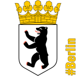 Berlin-Wappen (1000 Pixel), Bearbeitung: Büro Gotthal (2018)