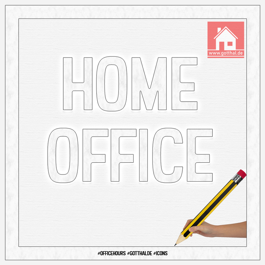 Home Office #Officehours #gotthalDE #Icons 850 Pixel