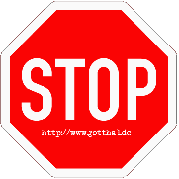 Stop - www.gotthal.de (Verkehrsschild)